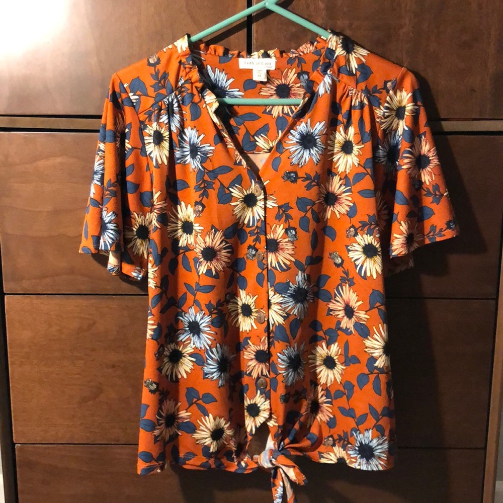 Floral Blouse by faith and joy